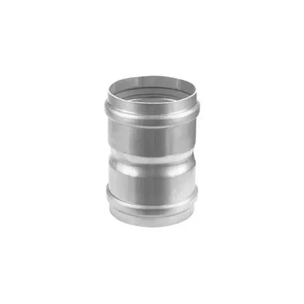 Alu-Fix Rookgas Koppelstuk Ø80 mm M/M