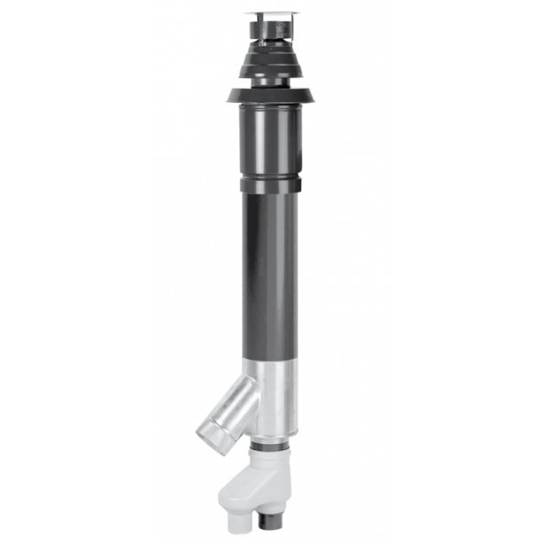 Aluminium Skyline Combi Dakdoorvoer HR Ø80/80 - Ø125 mm