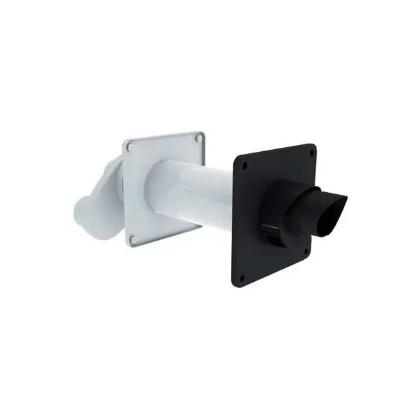 Safe-PP Concentrische Geveldoorvoer Lengte 640 mm / Ø80/125 mm