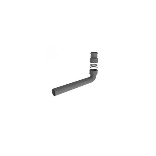 MiniFlex Koppelset + Verloopbocht 90° Ø80 mm