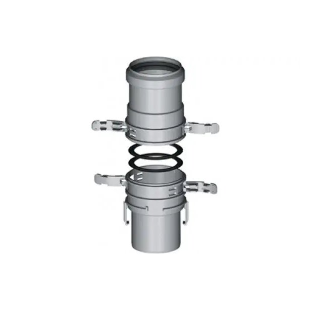 MiniFlex Koppelstuk M/S Ø60 mm Flexibel