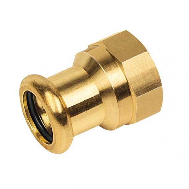 Bonfix Roodkoper Binnendraad x Press schroefbus (water) | 1 1/4 x 28