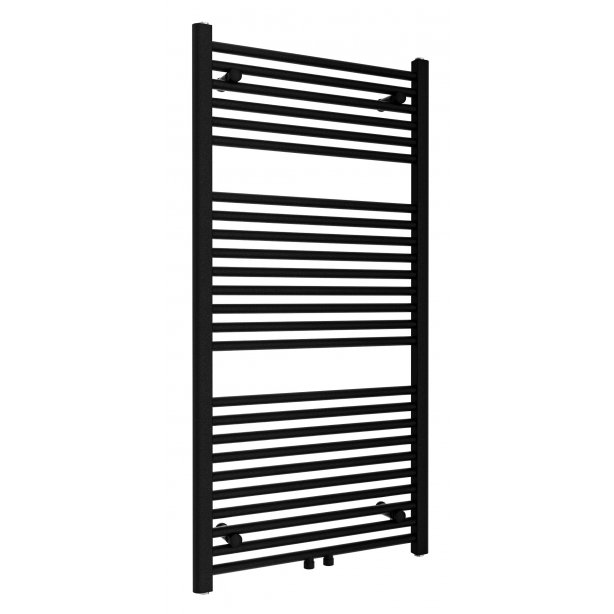 Best-Design Zero-Black handdoekradiator Zwart 729 W 1200x600