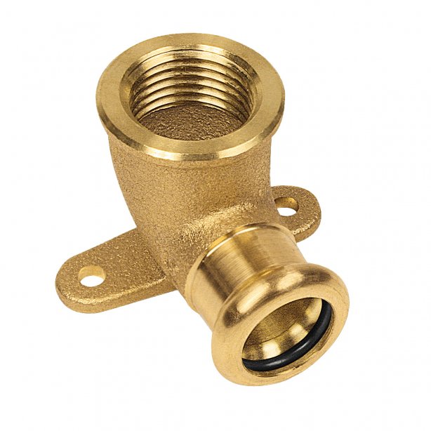 Bonfix Roodkoper Binnendraad x Press Muurplaat (water) | 1/2 x 22