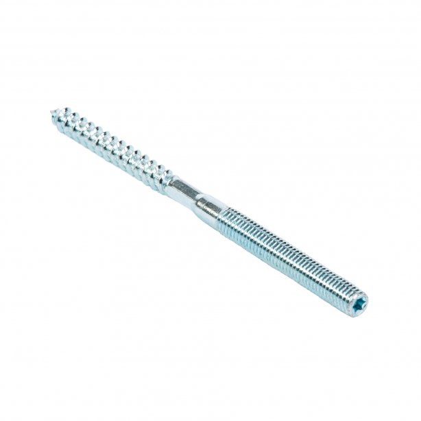 Dubbele stokschroef m10 x 50 mm 100st