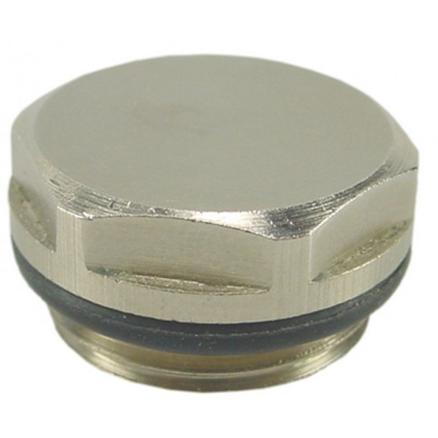 Riko radiator-blindstop met O-ring 1/2