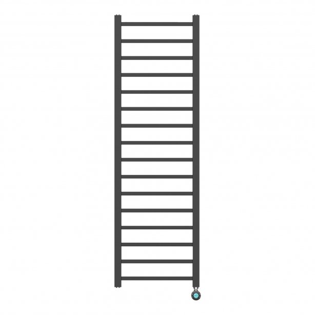 1600x500 – 551 Watt | elektrische handdoekradiator zwart