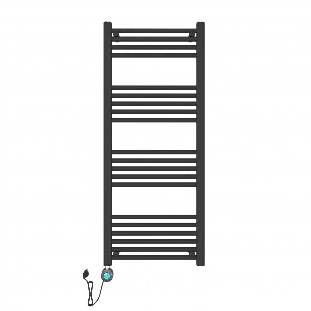 1200x500 – 700 Watt | elektrische handdoekradiator zwart