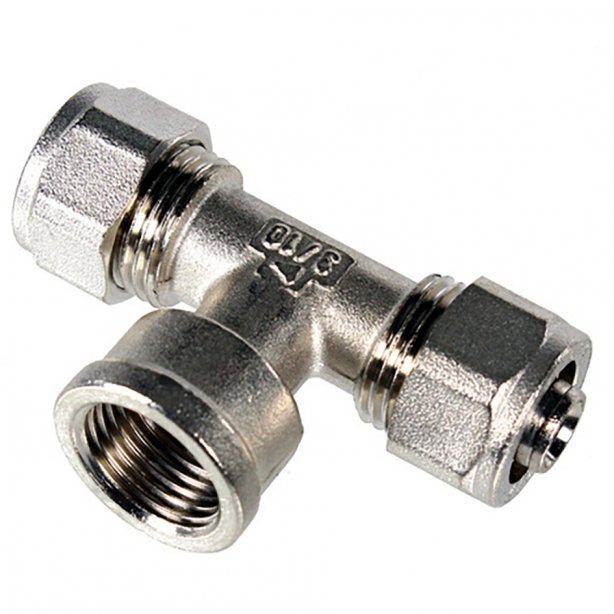 BSXL Unik knel x Binnendraad x Unik knel T-koppeling | 20 x 1/2 x 20