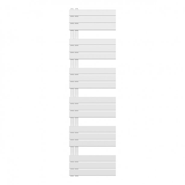 1800x500 – 890 Watt | handdoekradiator wit | links aansluiting/comb