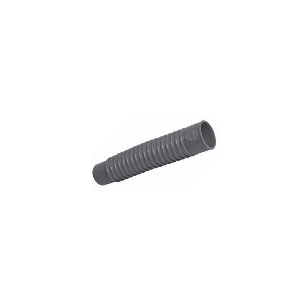 Flexibele bocht dubbele mof 40 mm 0 - 45 graden PVC