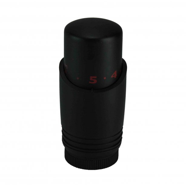 Luxe thermostaatknop M30, mat zwart