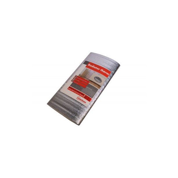 Radiator therm zilver 50cm x 3m