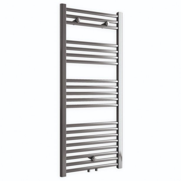 600x1400 - 930 Watt | Handdoekradiator Chroom Zij- & Middenaansluiting