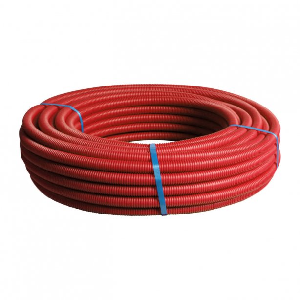BSXL pex-al-pex meerlagenbuis met mantel | rood | 20 x 2.0 | Rol 50 meter