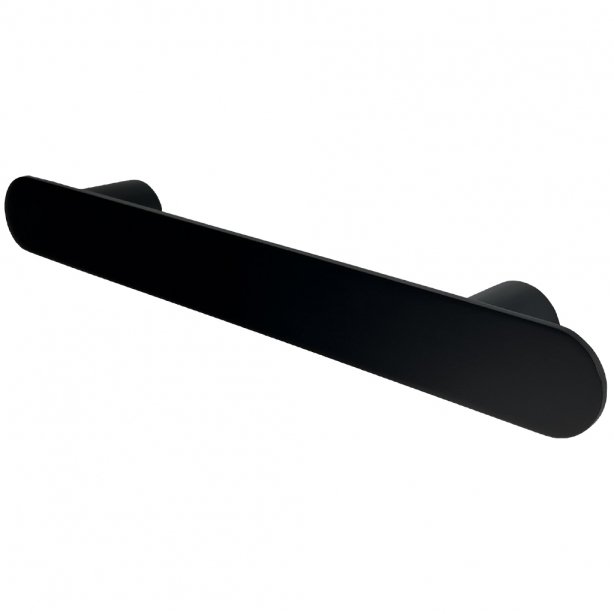BSXL magnetisch 460 mm handdoekenrek voor radiatoren rond – Zwart