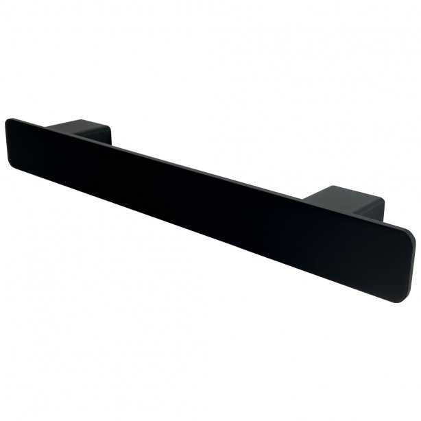 BSXL magnetisch 460 mm handdoekenrek voor radiatoren vierkant - Zwart