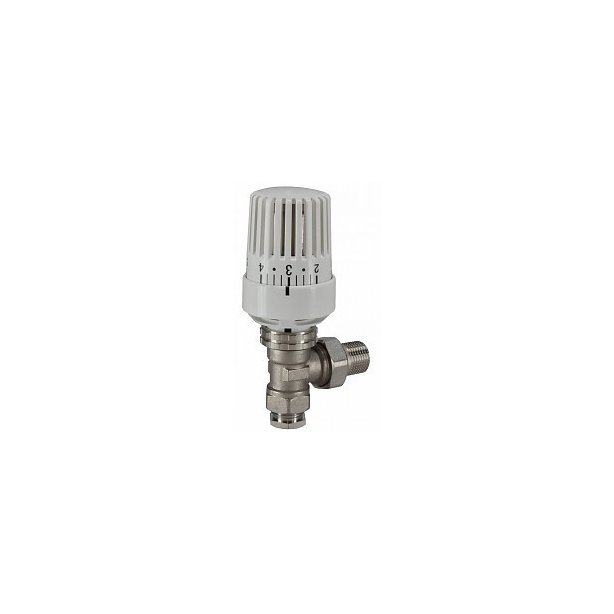 Thermostatische Radiatorkraan haaks
