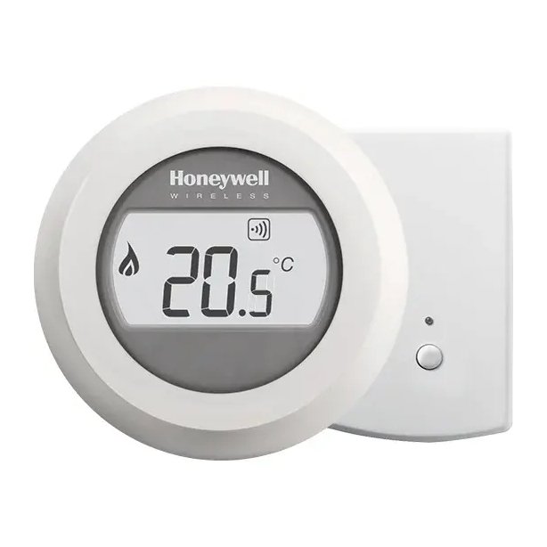 Honeywell Round Draadloos Modulation Thermostaat Pakket