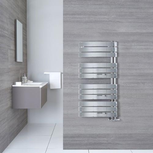 Chroom badkamer radiator